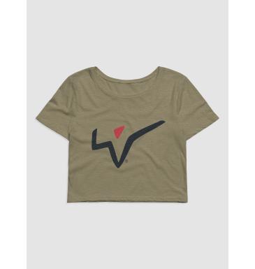 FTA - Check Mark Chic Women's Crop Tee