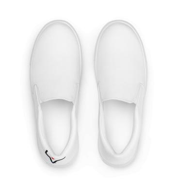 FTA - Swoosh Chic: Custom Women's Slip-Ons