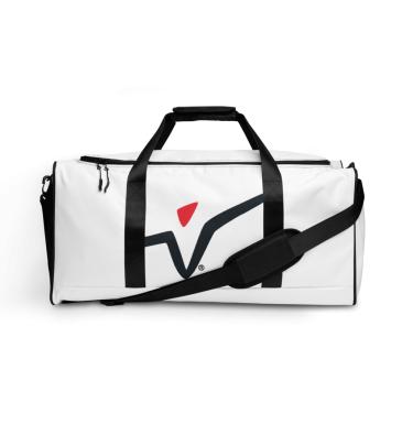 FTA - Checkmark Chic All-Over Print Duffle Bag