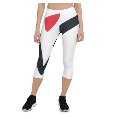 FTA - Vibrant Customizable Capri Leggings